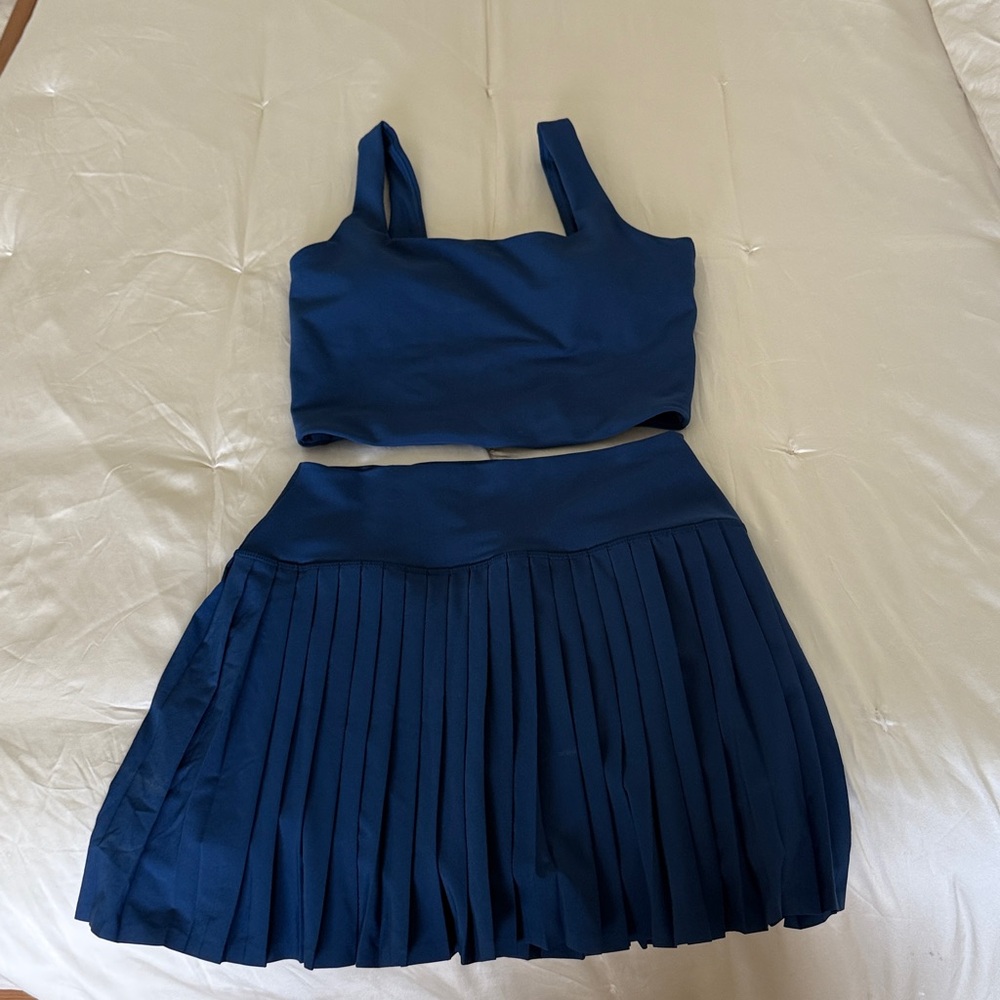 YPB motionTEK Lined Pleated Skirt and Top
